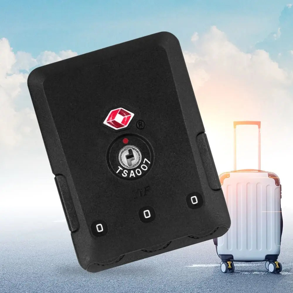 Portable TSA 3 Digit Combination Lock Lock Catch Padlock Customs Password Lock Security Tool Cabinet Locker Travel