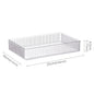 Clear Plastic Drawer Organizers Set Versatile Bathroom Vanity Drawer Organizer Trays Transparent Storage Box Bins Kitchen Gadget