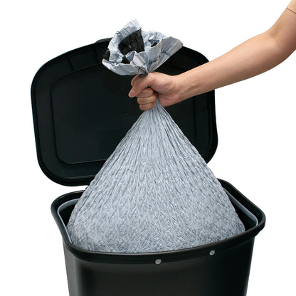 Premium Trash Can with Clorox Odor Protection, 13 Gallon, Black