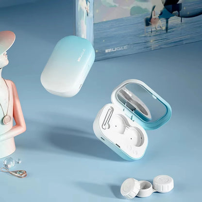 Ultrasonic Cleaner Intelligent Contact Lens Cleaning Machine Cleaning Case Colored Contact Lenses Sonic Washing Case 48000Hz