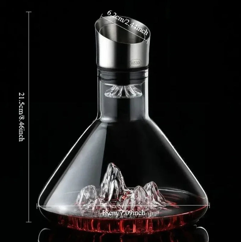 Fun Decanter Whiskey Glass Unique Funny High Borosilicate Creative Yamagata Cup Coffee Japanese Decanter for Wine Barware Dining