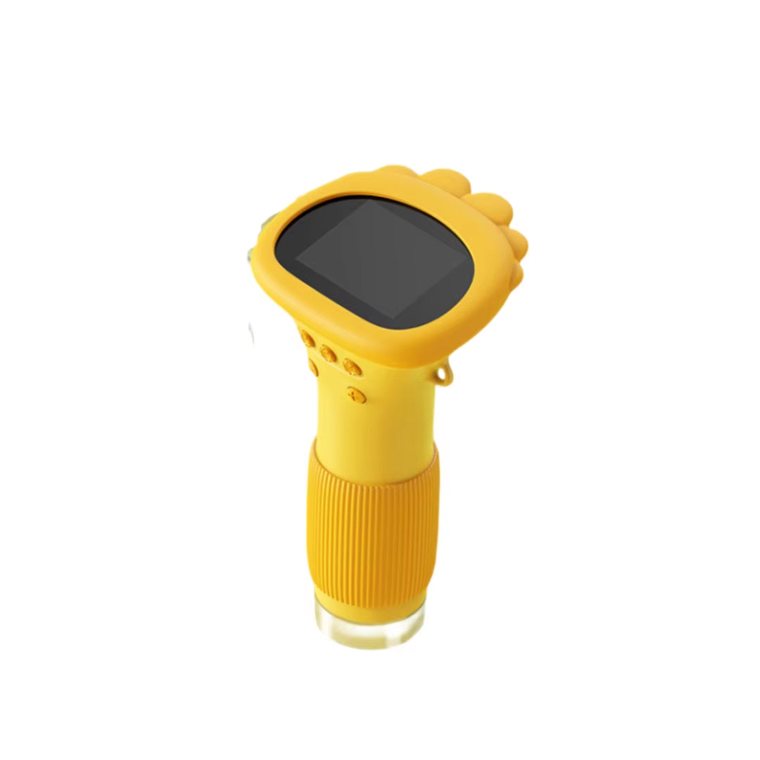 Microscope for Kids Pocket Portable 2 Inch IPS Screen 1000X Handheld Digital Microscopes with 8 Adjustable LED Lights