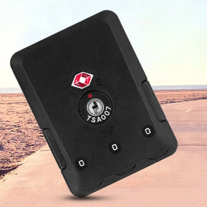 Portable TSA 3 Digit Combination Lock Lock Catch Padlock Customs Password Lock Security Tool Cabinet Locker Travel
