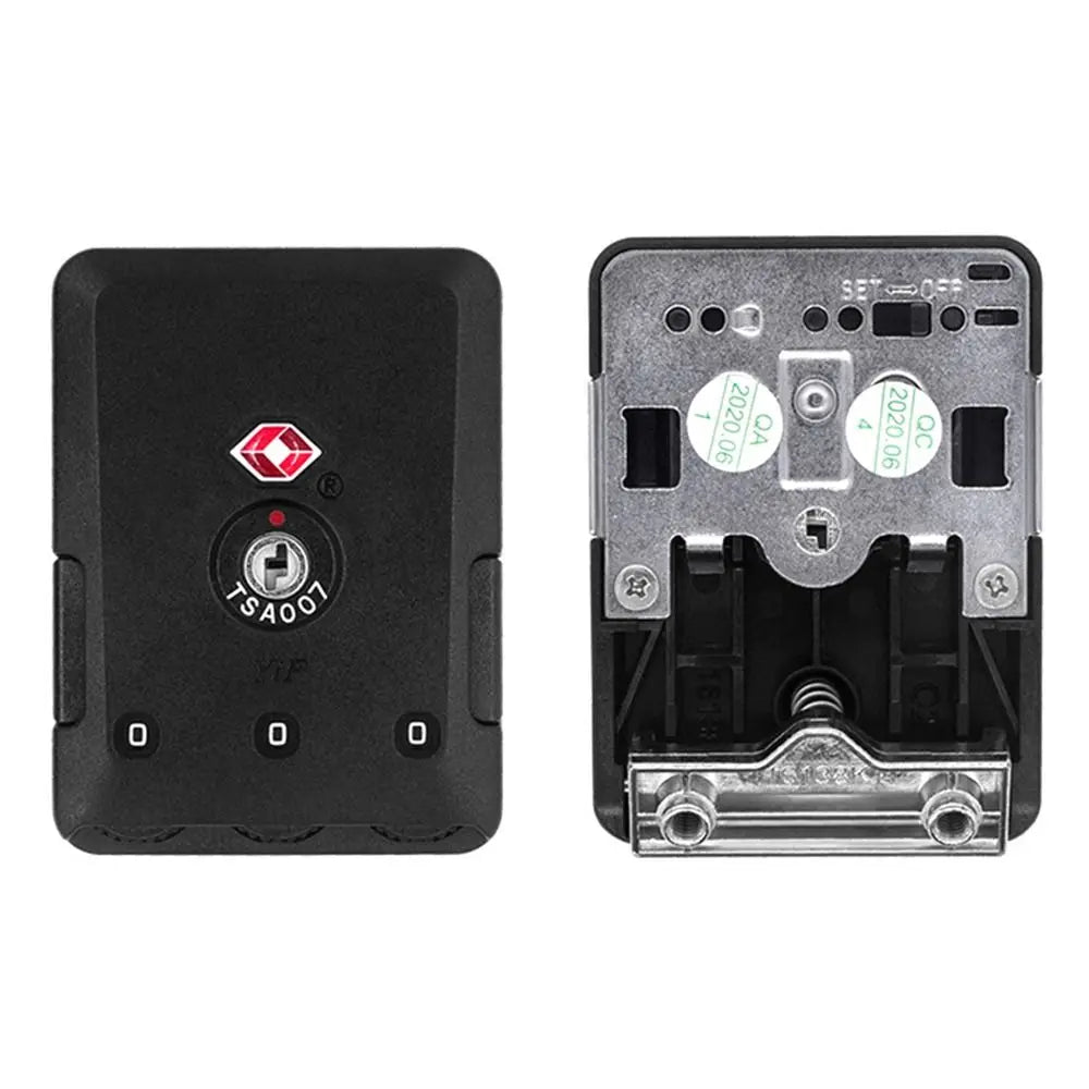 Portable TSA 3 Digit Combination Lock Lock Catch Padlock Customs Password Lock Security Tool Cabinet Locker Travel